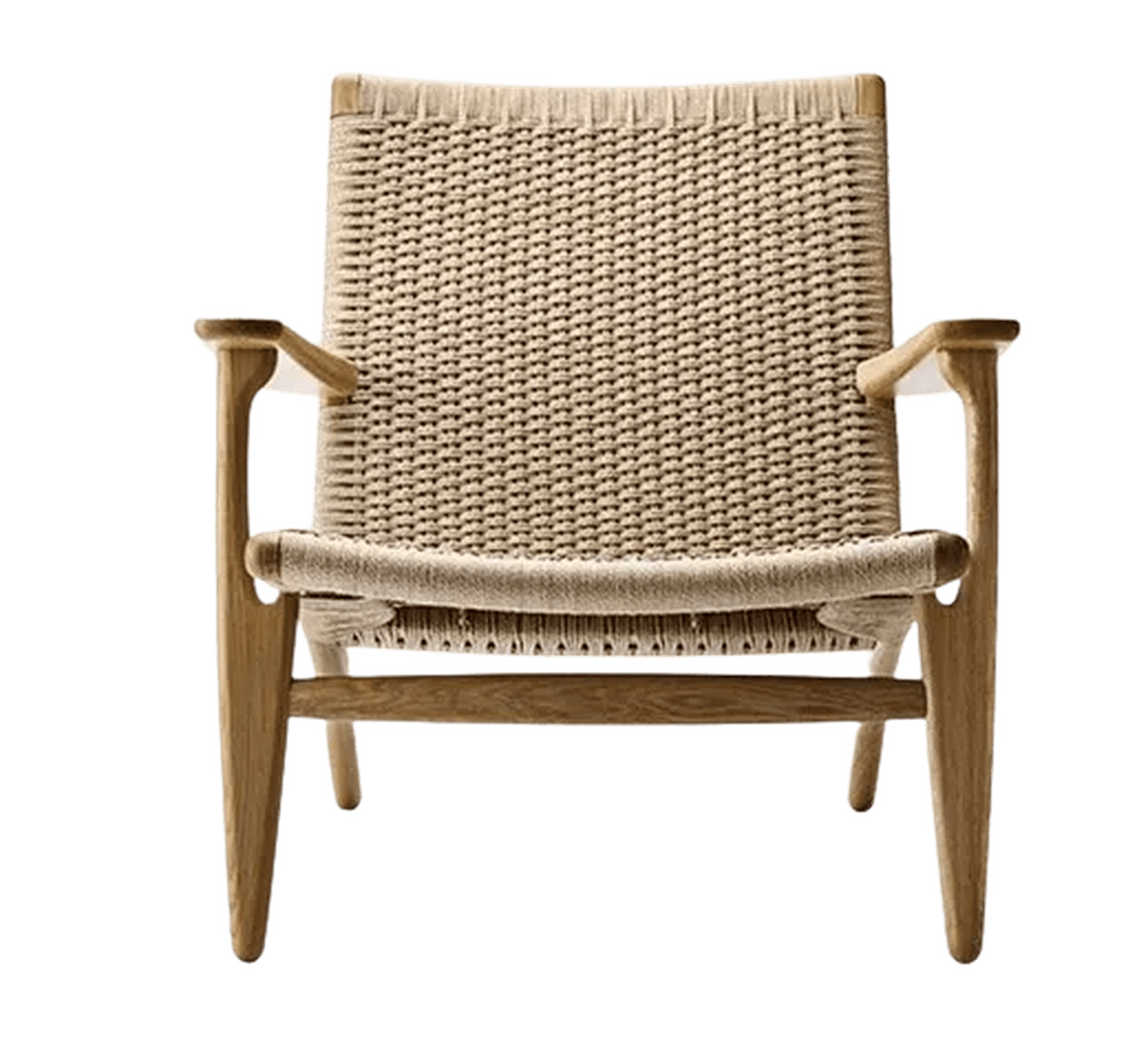 Planflet på CH25 Wegner lænestol